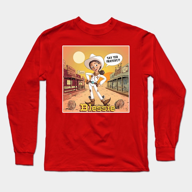 Blessie - The Joy Story Cowgirl Long Sleeve T-Shirt by Reformed Fire